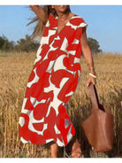 Alvina™ - Relaxed Abstract Dress