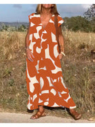 Alvina™ - Relaxed Abstract Dress