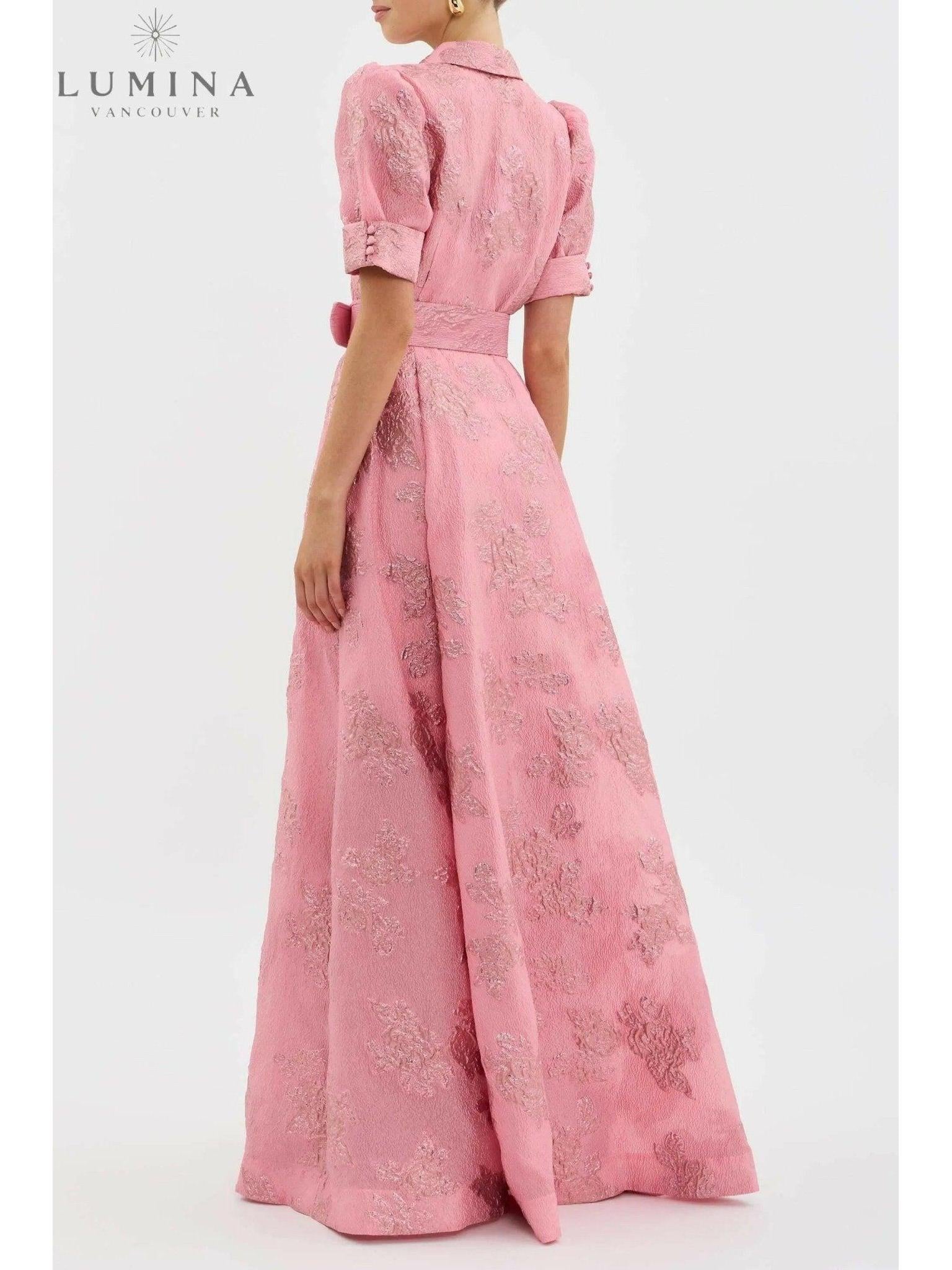 Anabella | Short Puff Sleeves Dress - Lumina Vancouver