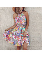 Angela™ - Chic Halter Dress