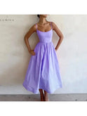 Pink Athena Graceful Evening Dress by Lumina Wear, featuring elegant design perfect for wedding guests.