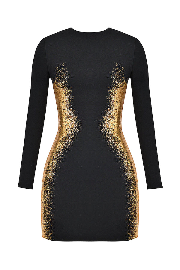 Aurora Nightfall | Bodycon Mini Dress - Lumina Vancouver - Lumina Vancouver