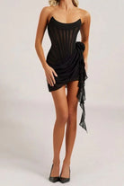 Aurora Nightfall | Corset Mini Dress - Lumina - Lumina Vancouver