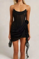 Aurora Nightfall | Corset Mini Dress - Lumina - Lumina Vancouver