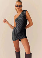 Aurora | One-Shoulder Mini Dress - Lumina - Lumina Vancouver