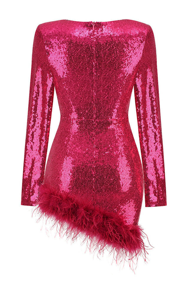 Aurora | Sequin Embellished Mini Dress - Lumina - Lumina Vancouver