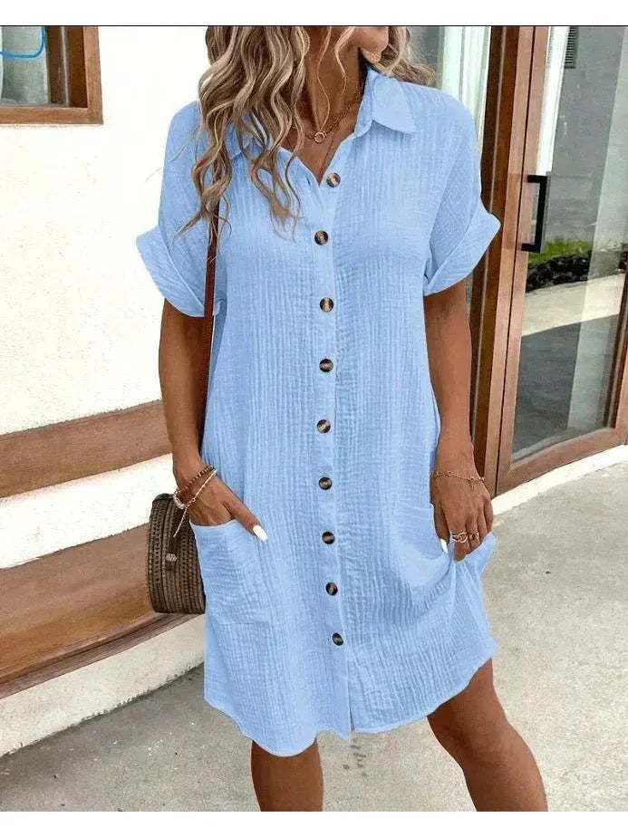 Beatrice™ - Stylish Polo Dress - Lumina Vancouver