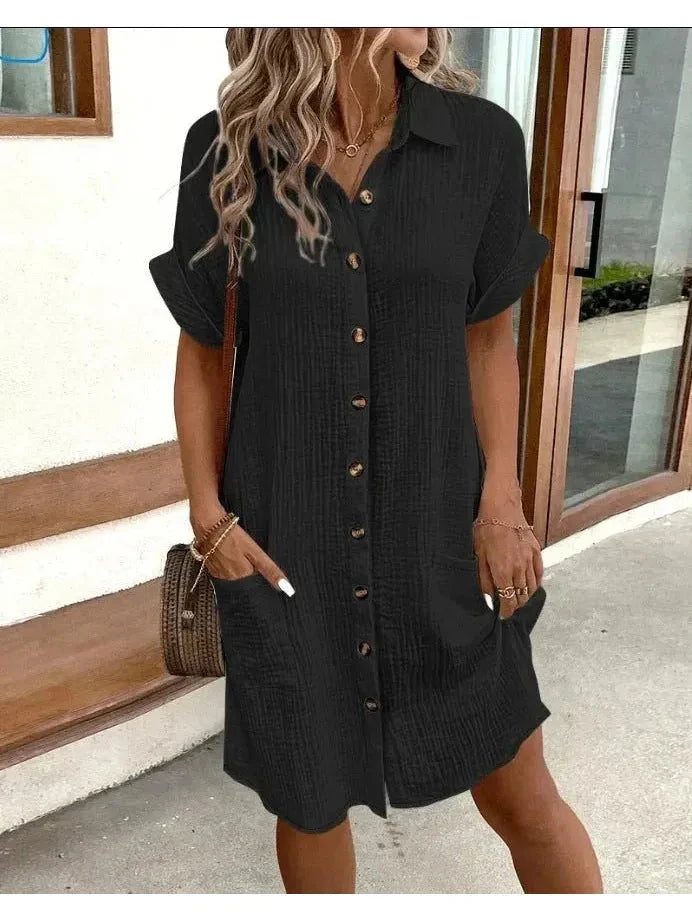 Beatrice™ - Stylish Polo Dress - Lumina Vancouver