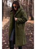 Beige Carol winter cozy coat by Lumina Wear, featuring a warm, stylish design perfect for cold weather.