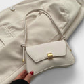 Terracotta Lumina Cécile mini shoulder handbag with sleek design, elegant look, and compact style for versatile fashion.