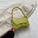 Terracotta Cécile mini shoulder handbag by Lumina Wear featuring a sleek design and elegant style, perfect for chic occasions.
