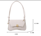 Terracotta Lumina Wear Cécile sleek mini shoulder bag with elegant design, featuring a compact silhouette and stylish details.