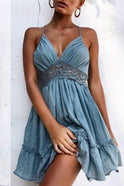 Lumina Wear Vuokko Dawn Legacy mini dress in nude, showcasing a stylish and elegant design with a fitted silhouette.