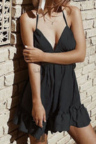 Lumina Vancouver Vuokko Dawn Legacy mini dress in nude, featuring a stylish and elegant design perfect for casual or dressy occasions.
