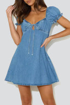 Celestine Moonshadow | Denim Dress - Lumina - Lumina Vancouver