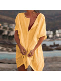 White lightweight Costa dress by Lumina Wear, soft fabric, sleeveless design, perfect for summer or casual wear.