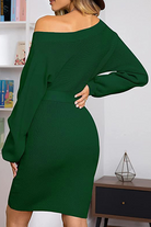 Elara | Knit Sweater Dress Ribbed - Lumina - Lumina Vancouver