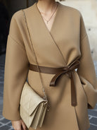Elena | Belted Short Coat - Lumina Vancouver - Lumina Vancouver
