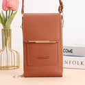 Black Lumina Wear Elena chic touchscreen messenger bag for women, stylish handbag with modern design and practical features.