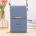 Black Lumina Wear Elena chic touch screen messenger bag for modern women, stylish handbag with practical design.