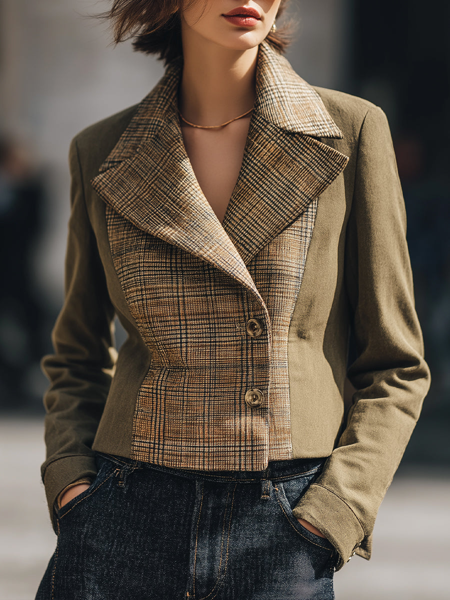 Elena | Cropped Blazer - Lumina Vancouver - Lumina Vancouver