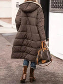 Lumina Wear Elowen reversible fur jacket in military green, showcasing plush fur lining and stylish outer fabric.