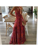 Green Emara boho sleeveless dress by Lumina Wear, showcasing flowing fabric and relaxed style for casual summer wear.