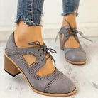 Black Evelyn T-strap heels by Lumina Wear featuring a modern touch, stylish women's shoes with elegant design.