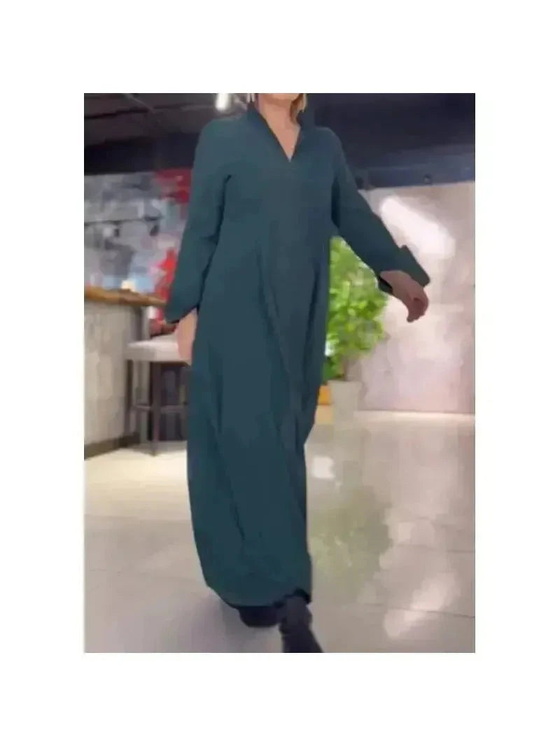 Evia Long Sleeve Dress