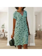 Galina | Casual Elegant Floral Print Dress