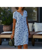 Galina | Casual Elegant Floral Print Dress