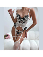 Lumina Vancouver Grazia's Lingerie Set featuring delicate lace bra and matching panty in elegant design.