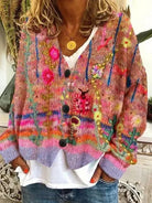 Hailey | Retro Faux Wool Cardigan - Lumina Vancouver