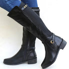 Brown Lumina Wear women's Hannah orthopedic leather boots with sleek modern design, featuring smooth leather and stylish ankle height.