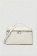Lumina Wear Isabella black crossbody handbag with adjustable strap, stylish and compact for everyday use.