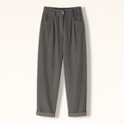 Isabella brown corduroy trousers by Lumina Wear featuring a chic, flattering fit and stylish design for women.