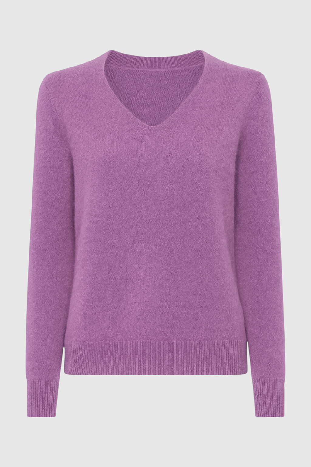 Dark purple Isabella sweater by Lumina Wear featuring a cozy, flattering fit, perfect for casual and stylish wear.