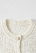 Isabella Lumina cozy open-front cardigan with ribbed details, soft knit sweater perfect for casual wear and layering.