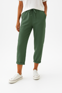Elegant beige trousers from Lumina Wear, breathable fabric, tailored fit, perfect for stylish and comfortable everyday wear.