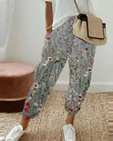 Isabella Lumina Wear lightweight grey linen trousers, breathable and stylish, displayed on a neutral background.