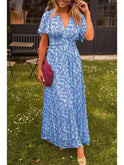 Orange Isabella maxi evening dress by Lumina Wear, featuring elegant flowing fabric and a flattering fit for special occasions.