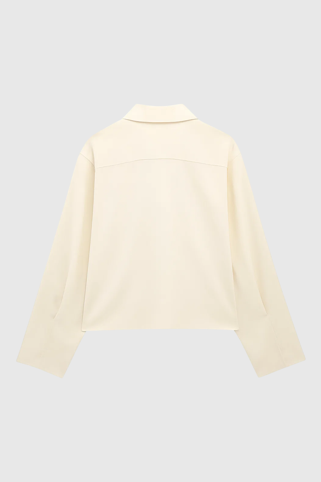 Bright yellow Lumina Wear Isabella casual bomber jacket with front zipper and ribbed cuffs, stylishly displayed.