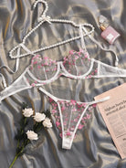 Juliet | Floral Lingerie set - Lumina Vancouver