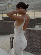 Kalista - Long Knitted Dress - Lumina Vancouver