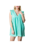 Black Kenna Breezy Summer Dress by Lumina Vancouver, lightweight and stylish, perfect for warm weather wear.