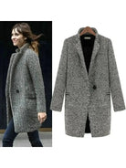 Klara™ | Elegant Long Wool Coat
