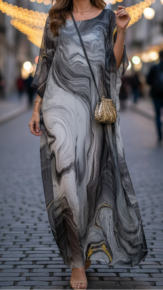 Yellow Laura chiffon dress by Lumina Wear featuring a flowing, elegant design perfect for special occasions.