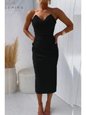 Blue Laura strapless evening dress by Lumina Wear, designed for elegant occasions and wedding guest attire.