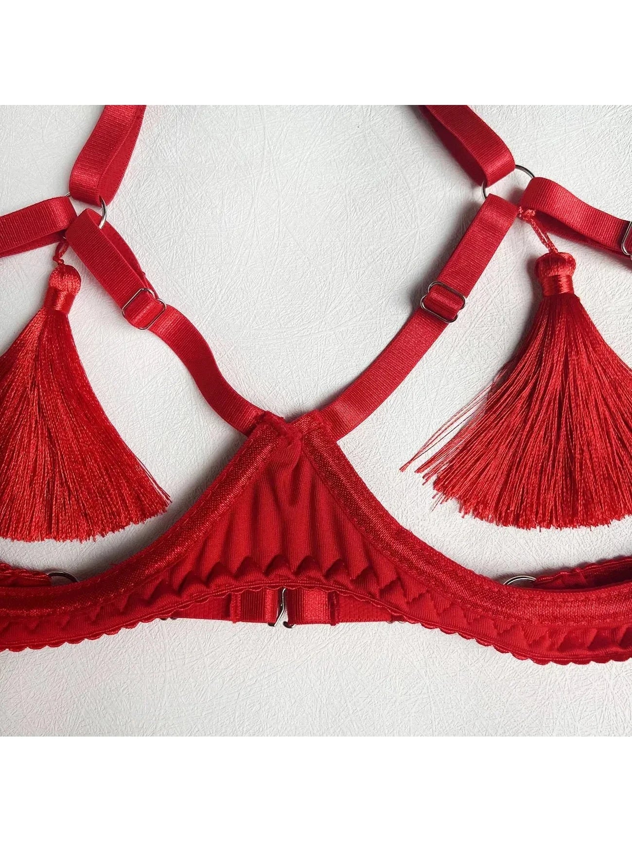 Layla | Tassle Lingerie Set