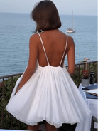 LENA™ elegant dress by Lumina Vancouver featuring a flowy design and sophisticated style, perfect for formal occasions.